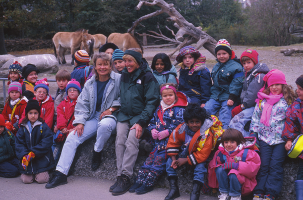 1985 – Erste Zoopädagoginnen