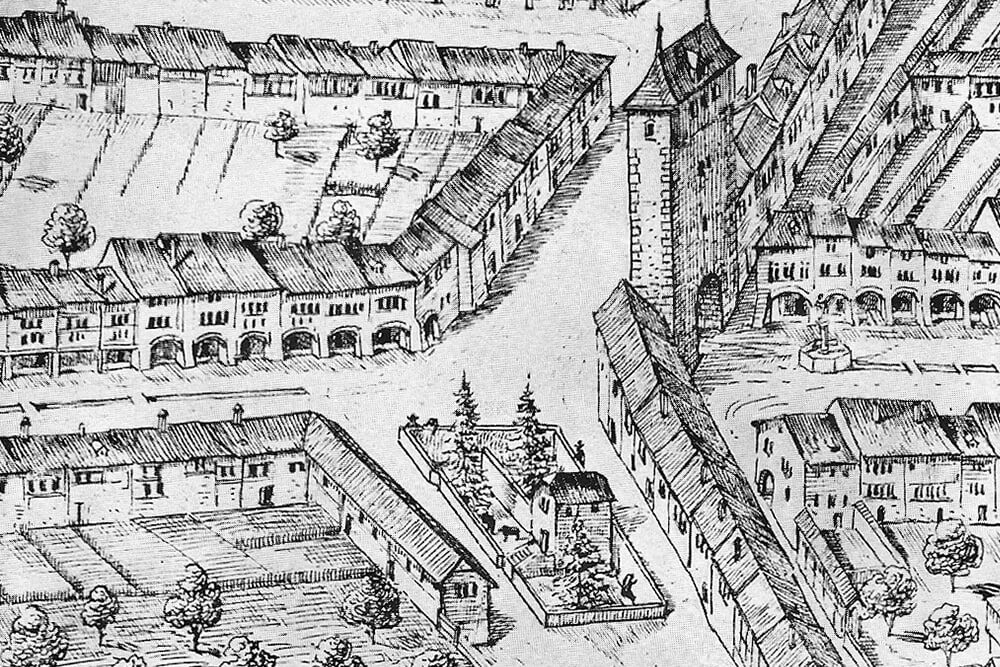 1515  – Erster Bärengraben am Bärenplatz